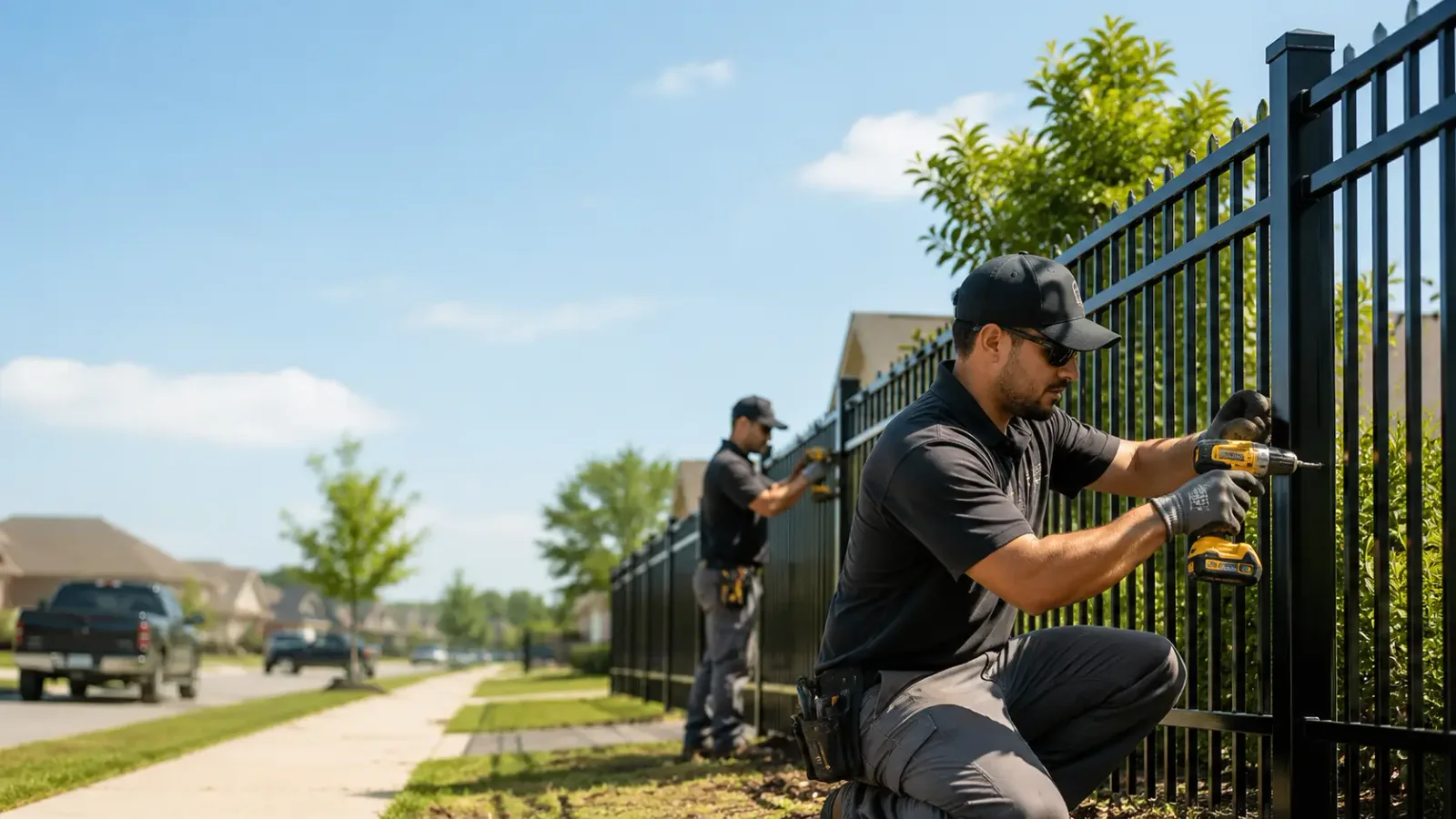 Metal Fence Installation in The Colony, TX
